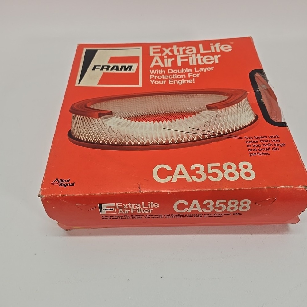 Fram Extra Guard Air Filter 2X‎ Engine Protection Model CA3588